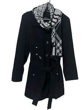 Calvin Klein Softshell Winter Weather Coat Trenchcoat (view 1)