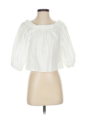 Cuyana Cuyana 3/4 Sleeve Blouse (view 1)