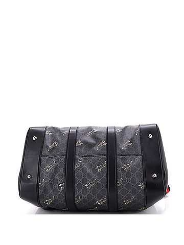 Gucci Convertible Duffle Bag Printed GG Coated Canvas Medium (view 2)