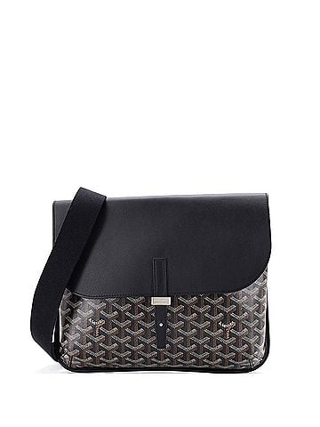 Goyard Coursier Messenger Bag Coated Canvas and Leather (view 1)