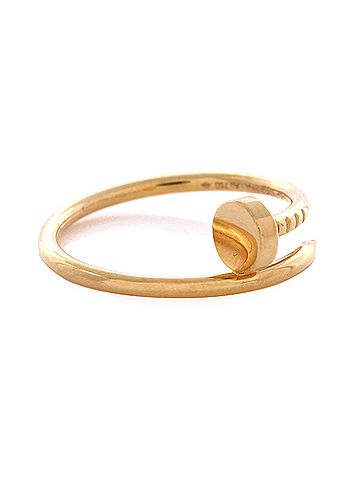 Cartier Juste un Clou Ring 18K Yellow Gold Small (view 2)