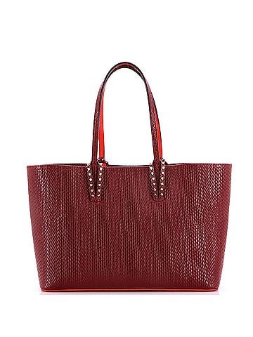 Christian Louboutin Cabata East West Tote Python Embossed Patent Small (view 2)