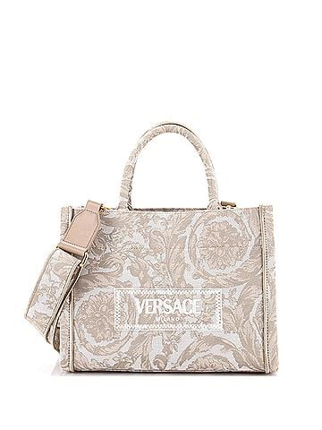 Versace Athena Convertible Tote Barocco Jacquard Small (view 1)