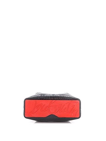 Christian Louboutin Cabarock Tote Crocodile Embossed Leather Small (view 2)