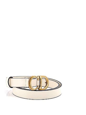Christian Dior Saddle Belt Leather Thin (view 1)