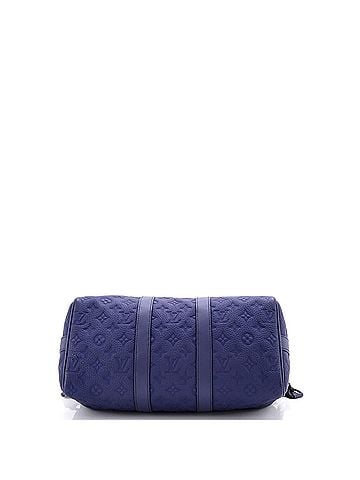 Louis Vuitton Keepall Bandouliere Bag Monogram Taurillon Leather 35 (view 2)