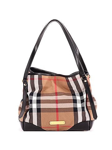 Burberry Canterbury Tote House Check Canvas Small (view 1)