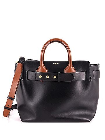 Burberry Belt Tote Leather Large (view 1)