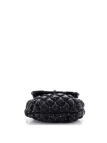 Valentino Garavani SpikeMe Flap Bag Quilted Leather Medium (view 2)