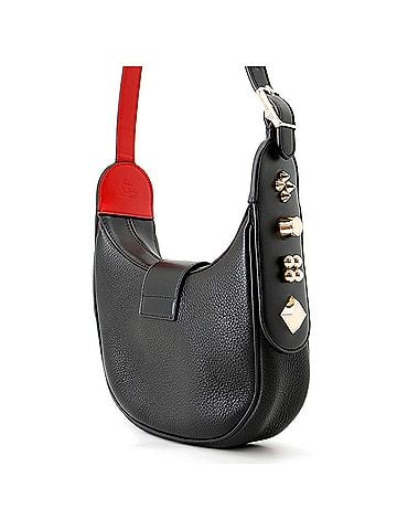 Christian Louboutin Christian Louboutin CARASKY Mini Leather Shoulder Bag 1225182CM6S (Black) Handbag (view 2)