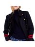 Zara Military Style Double Breasted Coat Coat - photo 4