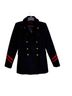 Zara Military Style Double Breasted Coat Coat - photo 5