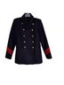 Zara Military Style Double Breasted Coat Coat - photo 12