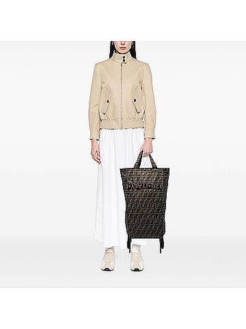 Fendi Zucca Canvas Foldable Jolly Trailer Rolling Cart (view 2)
