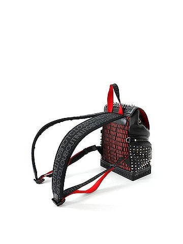 Christian Louboutin Christian Louboutin Explorer Funk Studded Backpack Small 3215038 2-way Shoulder Black Handbag (view 2)