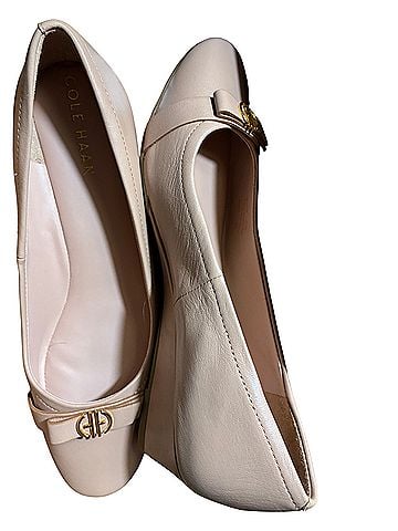 Cole Haan Malta Leather Wedges (view 1)
