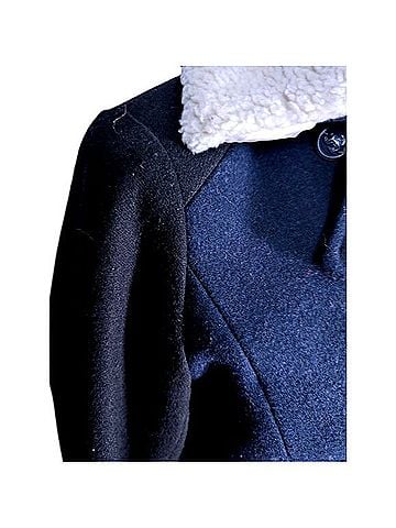Tommy Hilfiger Wool Blend Peacoat Coat (view 2)