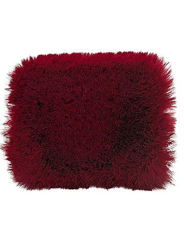 Jimmy Choo Jimmy Choo handbag for women, brand shoulder bag, leather and fur, Madeline, red. (view 2)