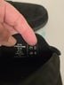 Lands' End 100% Suede Black Flats Size 8 - photo 3