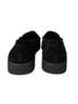 Lands' End 100% Suede Black Flats Size 8 - photo 2