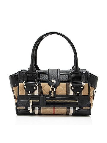Burberry Burberry House Check Manor Satchel (view 1)
