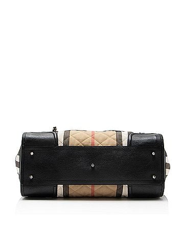 Burberry Burberry House Check Manor Satchel (view 2)