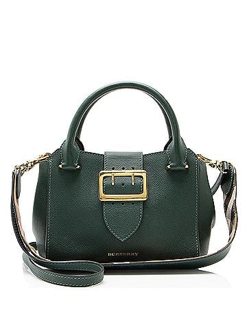 Burberry Burberry Grained Leather Buckle Small Tote (view 1)