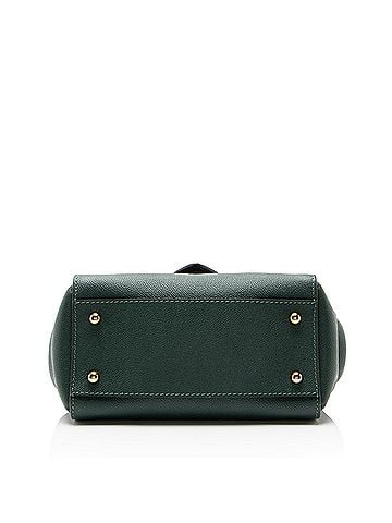 Burberry Burberry Grained Leather Buckle Small Tote (view 2)