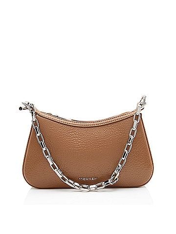 Alexander McQueen Alexander Mcqueen Leather T-Bar Mini Shoulder Bag (view 1)