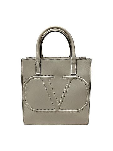 Valentino Valentino Walk Tote Bag V Logo Signature Calf Leather (view 1)