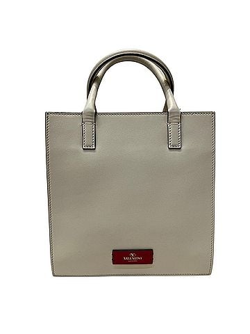 Valentino Valentino Walk Tote Bag V Logo Signature Calf Leather (view 2)