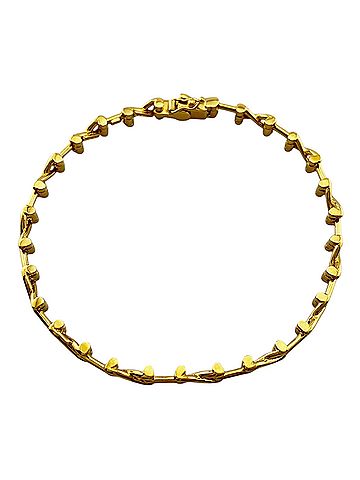 Tiffany & Co. Tiffany &amp; Co. X-Link Bracelet, 18K Yellow Gold, Women's. (view 2)