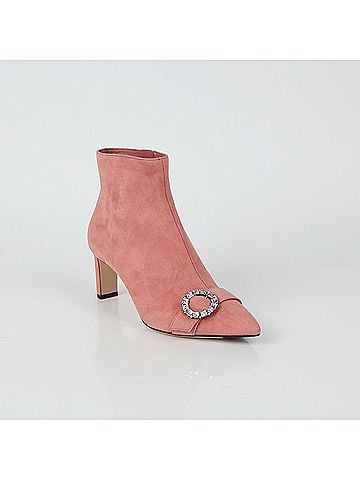 Jimmy Choo Size Hangover Suede Ankle Boots (view 2)