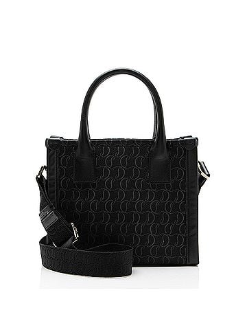 Christian Louboutin Christian Louboutin Logo Canvas By My Side Mini Tote (view 1)