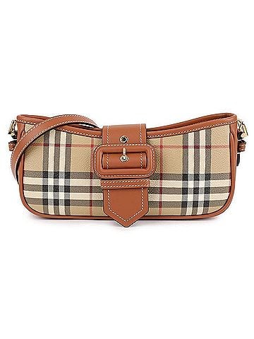 Burberry Checked Sling Shoulder Bag (view 1)
