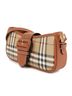 Burberry 100% Elastic Brown Checked Sling Shoulder Bag One size - photo 4