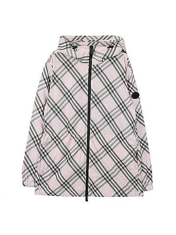 Burberry Check Windproof Hooded Jacket (view 1)