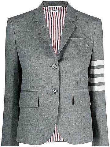 Thom Browne Plain Weave High Armhole Sports Coat (view 2)
