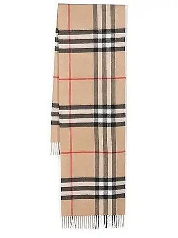 Burberry Check Cashmere Scarf (view 1)
