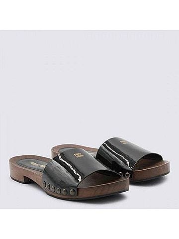 Miu Miu Patent Leather Clog (view 1)