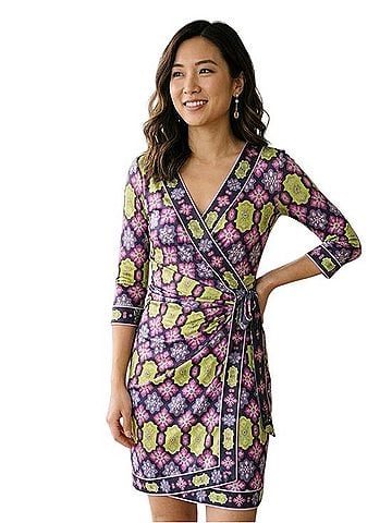 Gretchen Scott Designs Wrap Me Up Casual Dress (view 1)