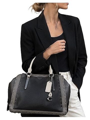 Coach Dreamer Leather Satchel (view 1)