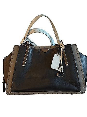 Coach Dreamer Leather Satchel (view 2)
