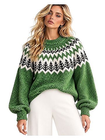 Alice + Olivia Wool Pullover Sweater (view 1)