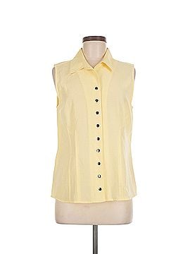 Christopher & Banks Sleeveless Button-Down Shirt (view 1)