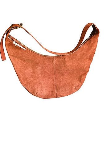 Madewell Essential Curve Shoulder Bag Leather Hobo (view 2)