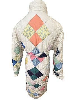 Yllw Vera Quilted patches Coat (view 2)
