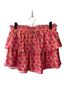 LoveShackFancy Floral Pink Casual Skirt Size XL - photo 1
