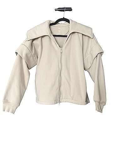 Girlfriend Collective Zip Front Relaxed Bomber Jacket (view 1)