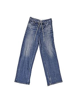 Rag & Bone Miramar High Rise Wide Leg Drawstring Terry Sweatpant in Ellis Jeans (view 2)